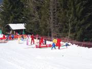 Children's area of the ESF in Notre Dame de Bellecombe 1350