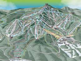 Trail map Killington