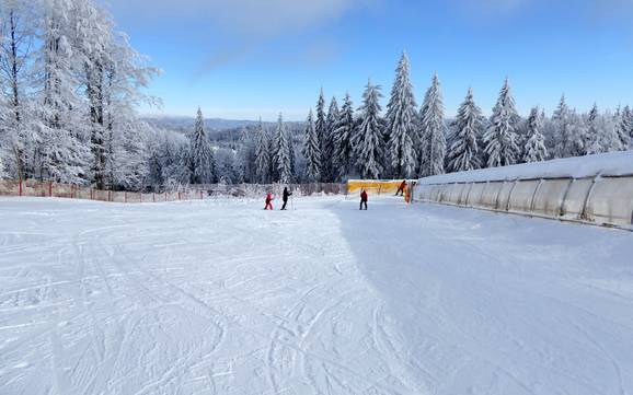 Ski resorts for beginners in the County of Freyung-Grafenau – Beginners Mitterdorf – Almberg