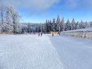 Practice area Junior Ski Zirkus with covered conveyor belts