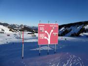 Signposting on the slopes