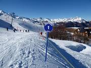 Signposting of the individual slopes