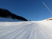 Perfect slope grooming in the La Molina/Masella ski area