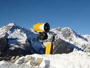 Snow cannon at Hühnerspiel