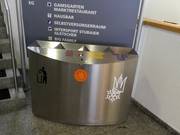 Waste separation station