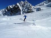 Mini-Shred Park on the glacier