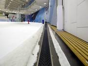 Conveyor belt at the valley station