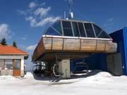 Clean, but it could use a fresh coat of paint and some tidying up.