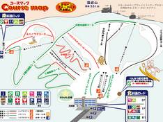 Trail map Moiwayama Ski Jo
