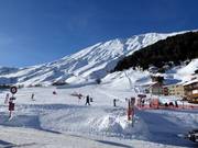 View of the Realp ski area