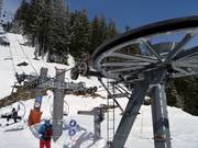 TS des Evettes - 3pers. Chairlift (fixed-grip)