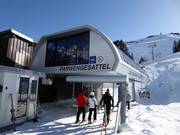 Chaltebrunne-Parwengesattel - 4pers. High speed chairlift (detachable)