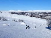Family-friendly snow park at the Solliften