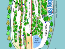 Trail map Yawgoo Valley