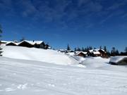 Holiday homes on the edge of the slopes in Trysil