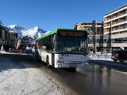 Ski bus in Kühtai