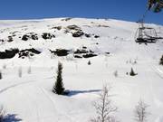 Freeride opportunities at the chairlift