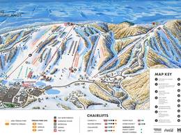 Trail map The Highlands at Harbor Springs