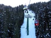 Saslong (Ruacia-Sochers) - 12pers. Gondola lift (monocable circulating ropeway)