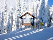 One of the many information boards at the mountain stations