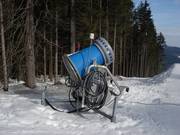 Snow cannon in the ski resort