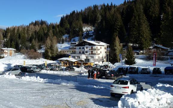 Vicenza: access to ski resorts and parking at ski resorts – Access, Parking Folgaria/Fiorentini