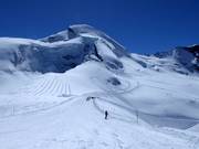 Start of the slopes at Mittelallalin