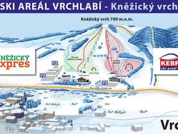 Trail map Vrchlabí – Kněžický vrch