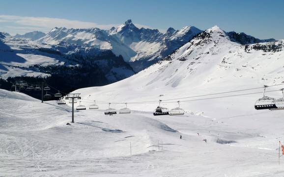 Skiing in Morillon-Les Esserts