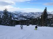 Slope at the Snake Creek Express chairlift