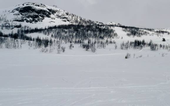 Skiing near Ryfoss