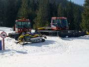 The snow groomers of Bialy Potok