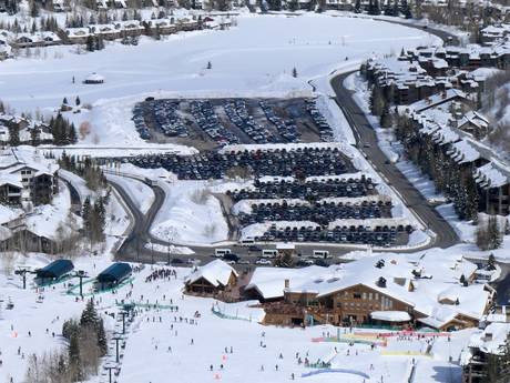 Rocky Mountains: access to ski resorts and parking at ski resorts – Access, Parking Deer Valley