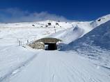 FIS downhill run and ski tunnel