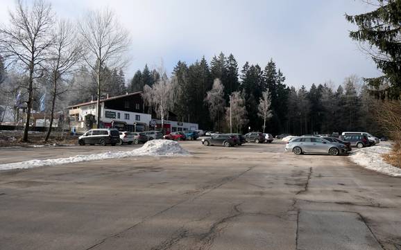 Cham: access to ski resorts and parking at ski resorts – Access, Parking Hohenbogen – Neukirchen bei Hl. Blut