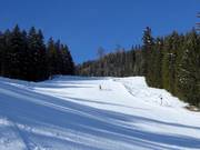 The difficult slope Reiterfeichte