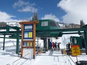 Information at the lift entrances