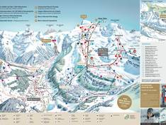 Trail map Titlis – Engelberg