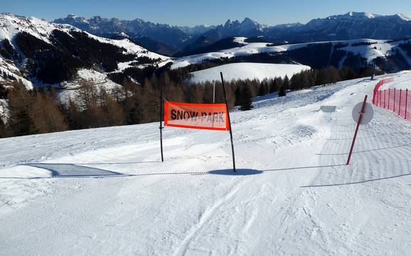 Snow parks Sugana Valley (Valsugana) – Snow park Lagorai/Passo Brocon – Castello Tesino