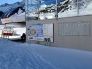 Information board at the HoheMutBahn