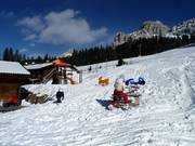 Playground in the Carezza ski area