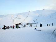 View of the Bláfjöll ski area