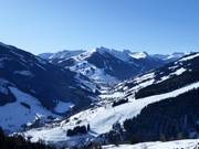 View of Hinterglemm and Zwölferkogel