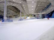 Practice slope with conveyor belt