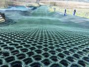 Detailed view of the mats