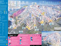 Trail map Mammoth Mountain
