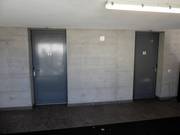 Well-maintained sanitary facilities in the ski area