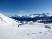 Wide slopes at Plateau Nair