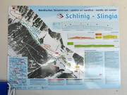 Trail map Nordic Ski Center Schlinig