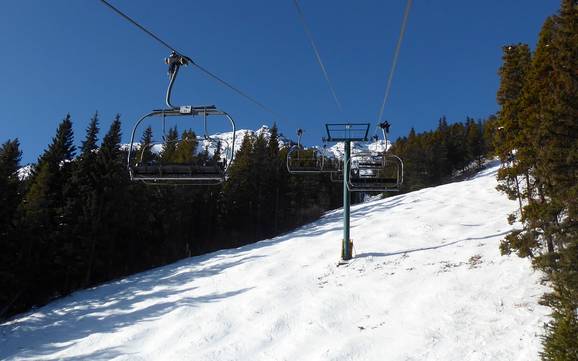 Ski lifts Sawback Range – Ski lifts Mt. Norquay – Banff